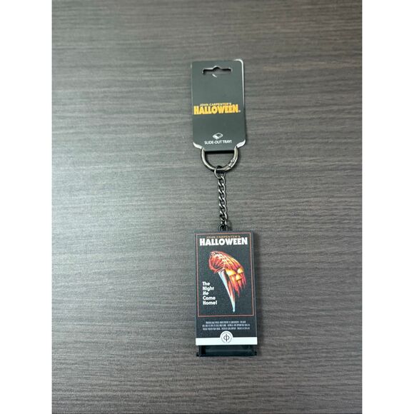 John Carpenter's Halloween VHS Tape Figural Keychain - Picture 2 of 3